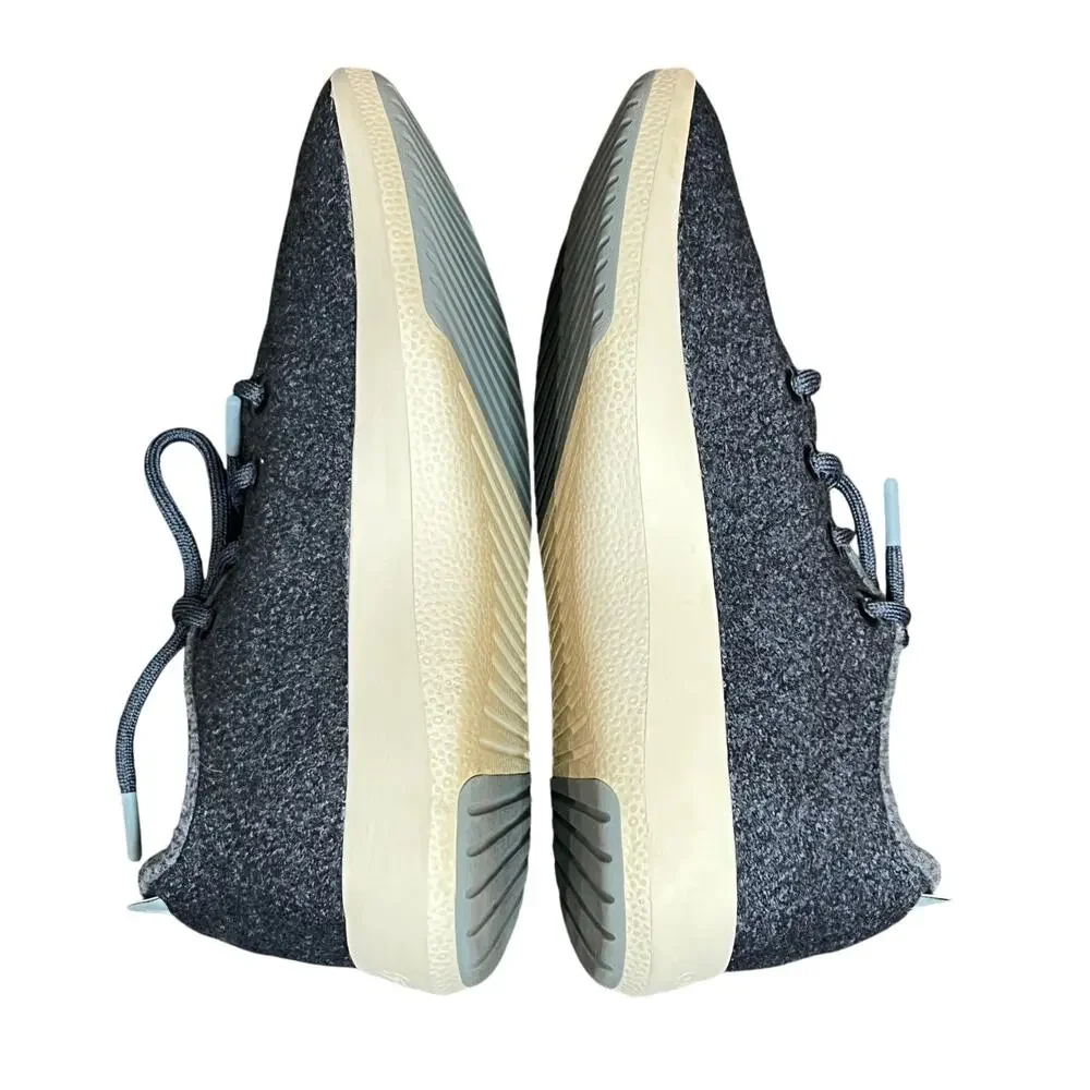 Allbirds Sneakers Mens 10 Blue Wool Runner Mizzle Water Repellent Athletic Shoes